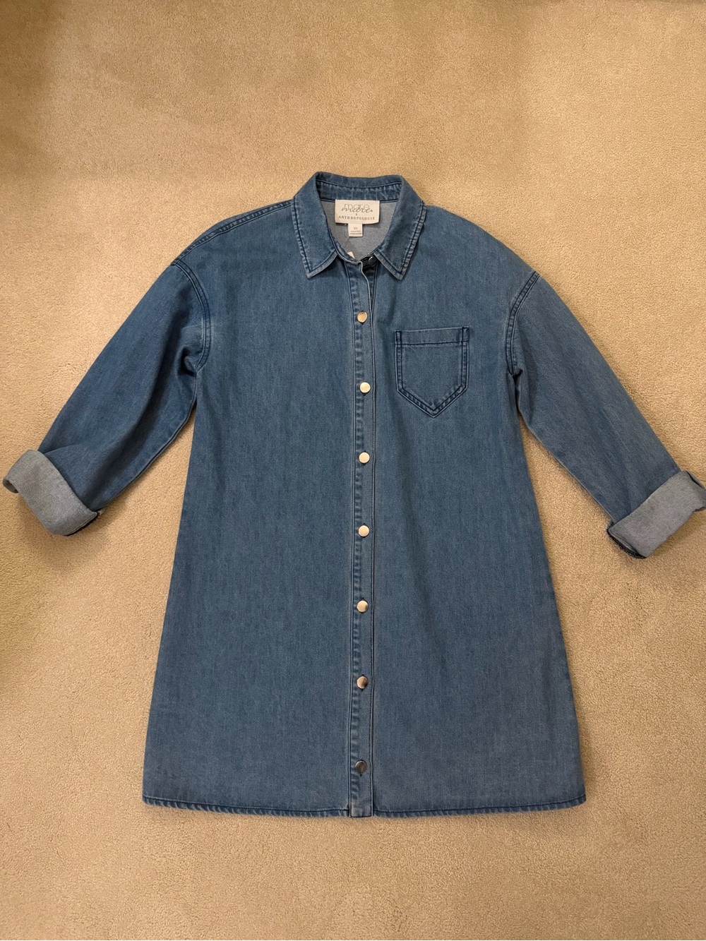 NWT Anthropologie Mare Mare Denim Dress